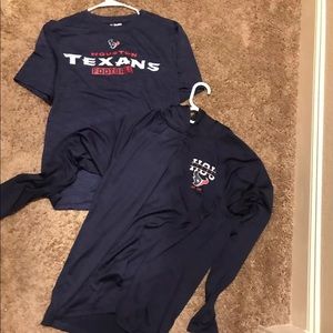 Men’s Houston Texans shirts size medium